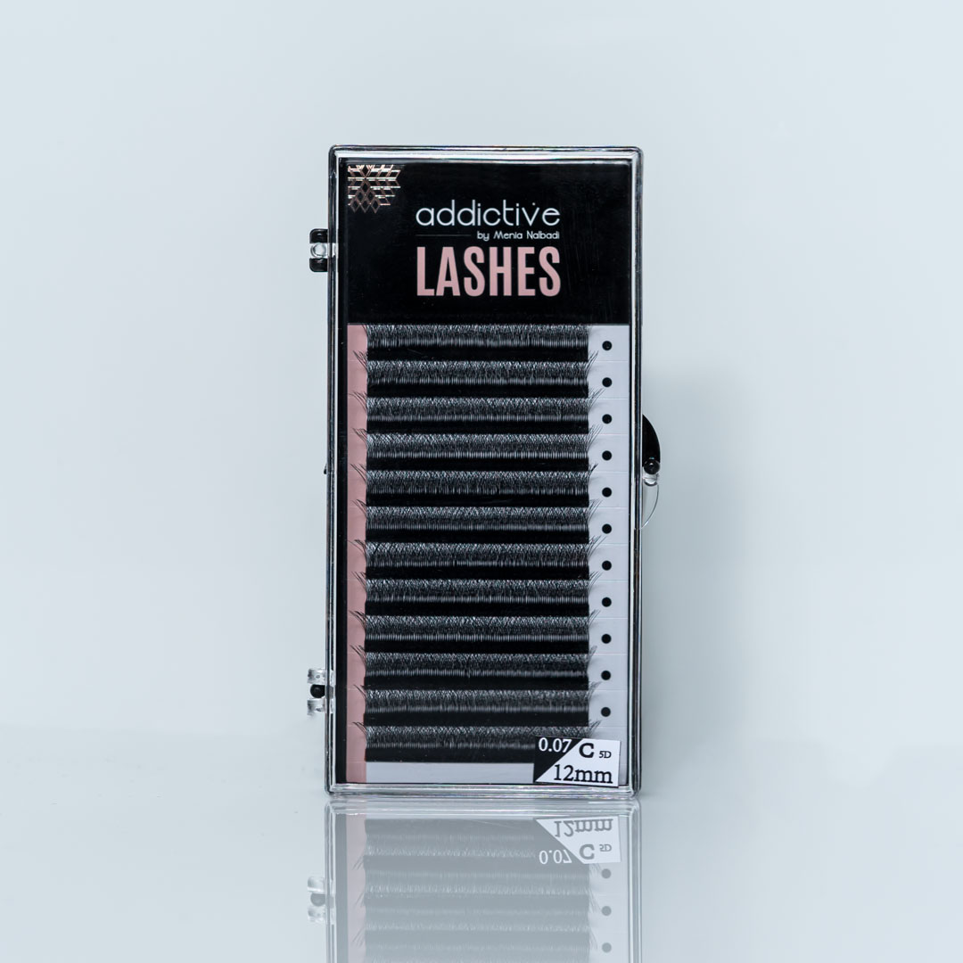 5d-C-W-shape 5D -Shape Clover Eyelashes Addictive, Ozel Beauty Pro