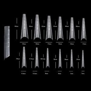 Soft Gel Tips - Coffin