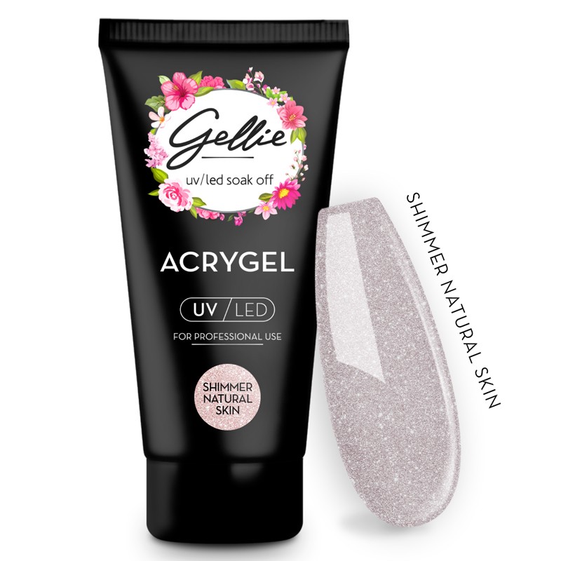 Acrygel Shimmer Natural Skin 60ml Gellie