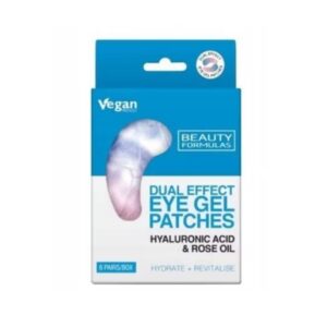 Gel Eye Patches με Υαλουρονικό Οξύ και Ροζέλαιο - Beauty Formulas