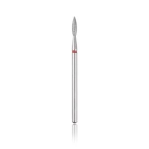 Διαμαντόφρεζα Φλόγα 2,3mm με Κόκκινο Κρίκο - Ozel Beauty Pro