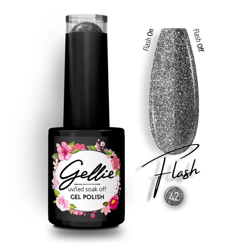 Ημιμόνιμο Βερνίκι Gellie Flash 42