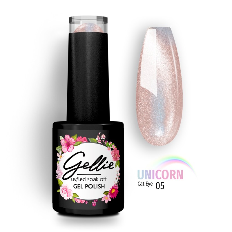 Ημιμόνιμο Βερνίκι Unicorn Cat Eye 05 Gellie