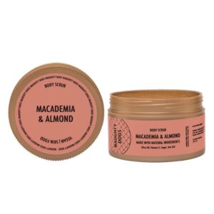 Body Scrub - Macademia & Almond 250ml Naughty Dogs