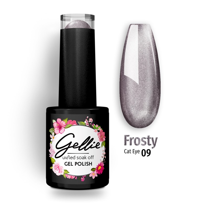 Ημιμόνιμο Βερνίκι - Frosty Cat Eye 09 Gellie