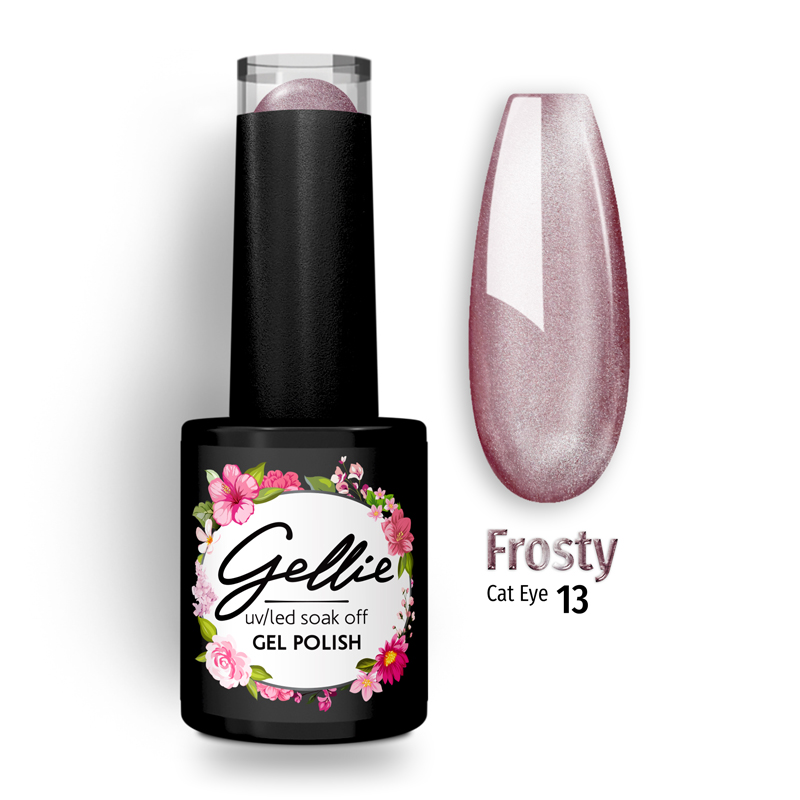 Ημιμόνιμο Βερνίκι Gellie Frosty Cat Eye 13