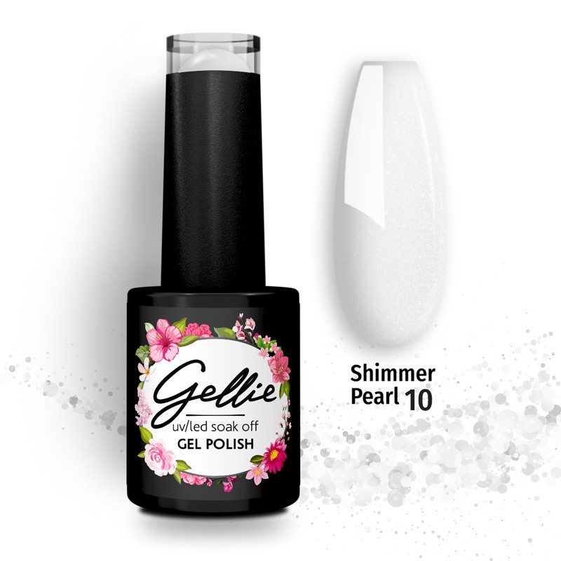 Ημιμόνιμο Βερνίκι Shimmer Pearl 10 Gellie