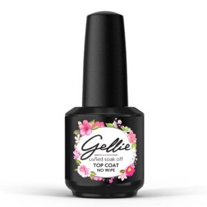 Top Coat No Wipe 15ml - Gellie , Ozel Beauty Pro