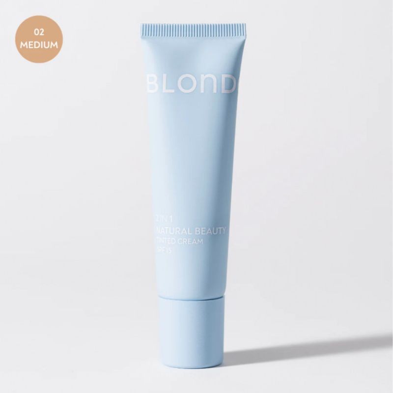 02 Medium -Tinted Cream 2 in 1 Natural Beauty 30ml Blonde Sister, Ozel Beauty Pro