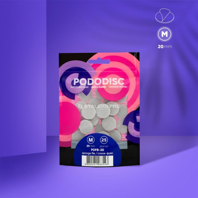 Ανταλλακτικά Μπάφερ για Pododisk M Expert (50 τμχ) Staleks, Ozel Beauty Pro