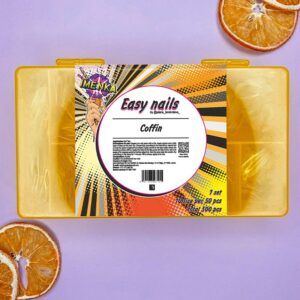 Easy Nails Tips "Coffin" Imenka