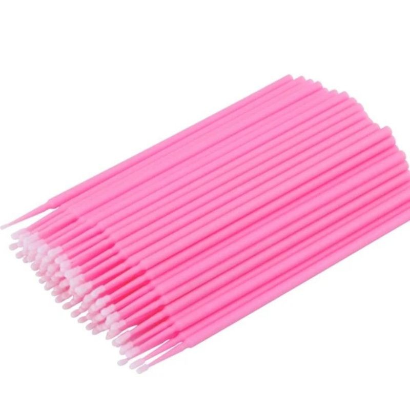 Micro Brush – Βουρτσάκια Ακριβείας Lash & Brow (50τμχ) Ozel Beauty Pro