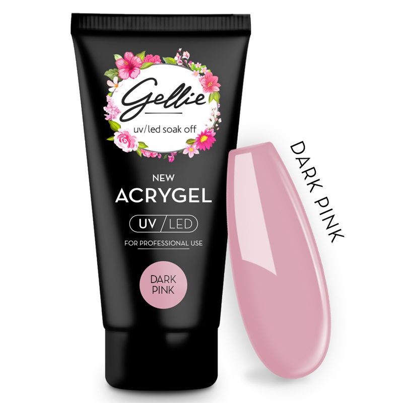 Ανώνυμο σχέδιο (88) Acrygel Dark Pink 60ml Gellie, Ozel Beauty Pro