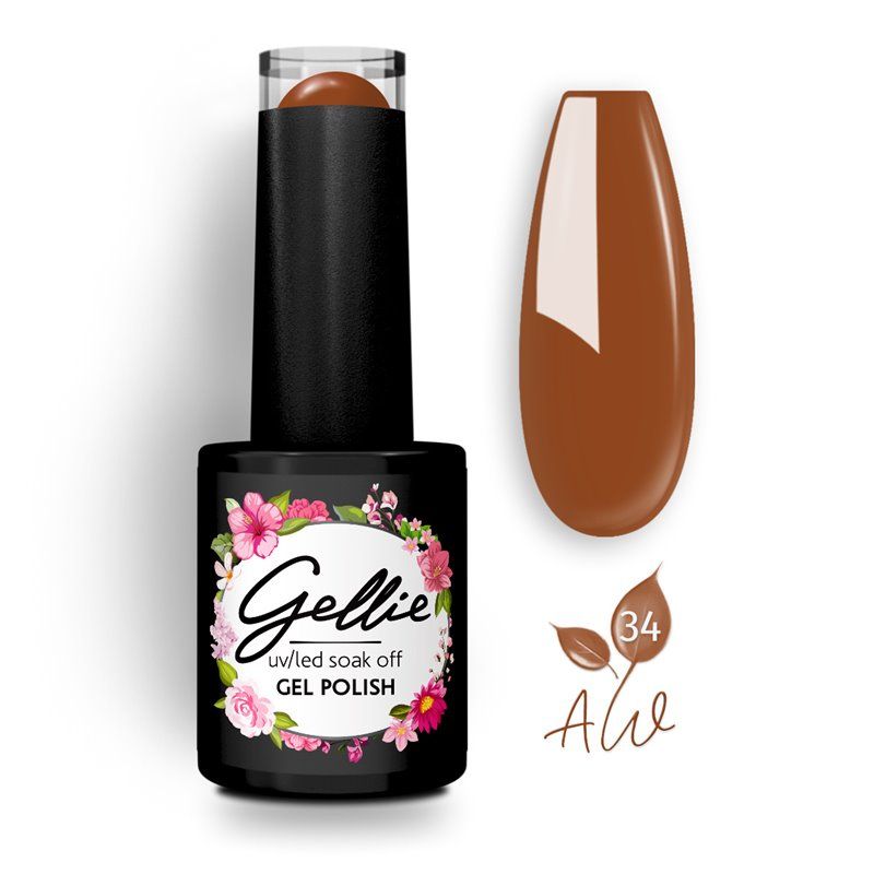 Ημιμόνιμο Βερνίκι AW 34 Gellie, Ozel Beauty Pro