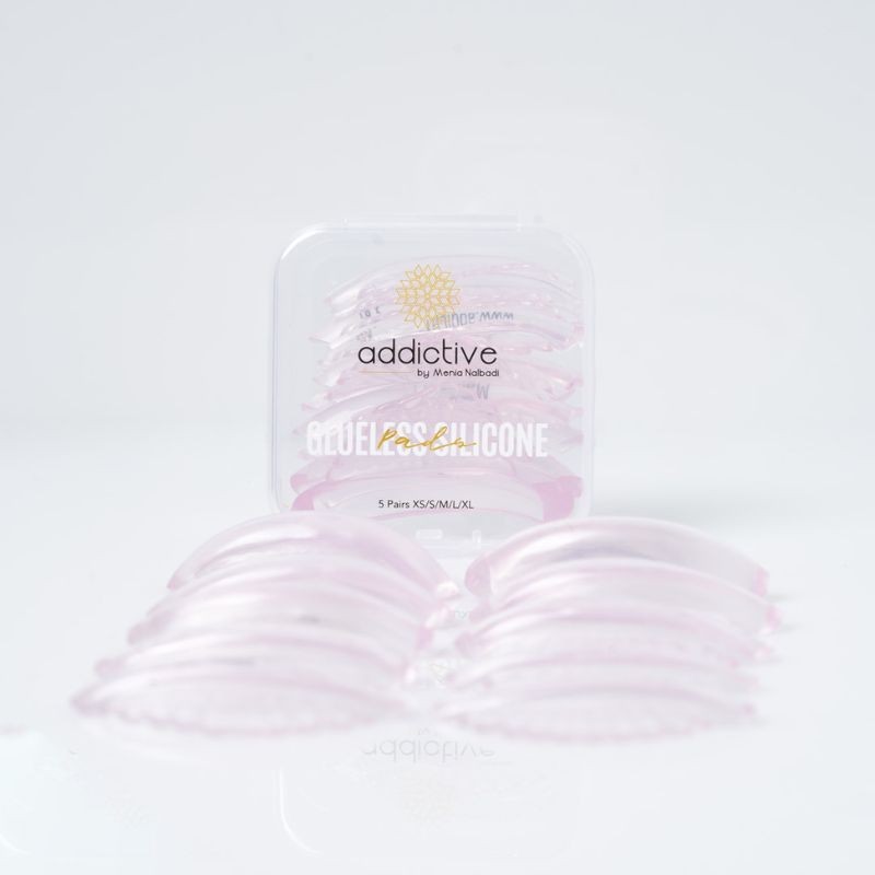 Glueless Silicone Pads 5σετ XS/S/M/L/XL Addictive, Ozel Beauty Pro
