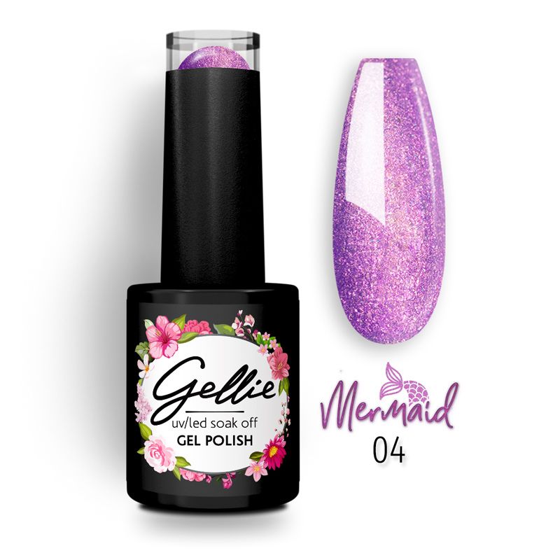 Ημιμόνιμο Βερνίκι Mermaid 04 Gellie, Ozel Beauty Pro