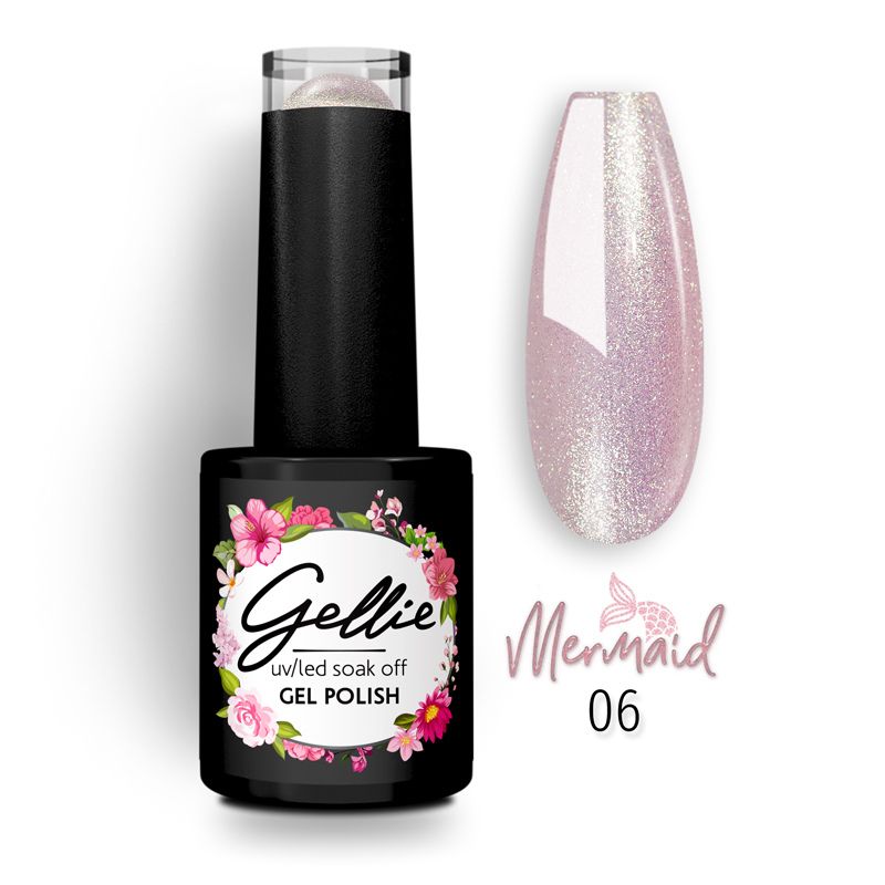 Ημιμόνιμο Βερνίκι Mermaid 06 Gellie, OZel Beauty Pro