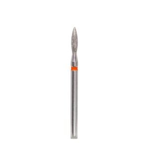 Διαμαντόφρεζα Φλόγα Κόκκινος Κρίκος 2,1mm 8mm- Kmiz, Ozel Beauty Pro
