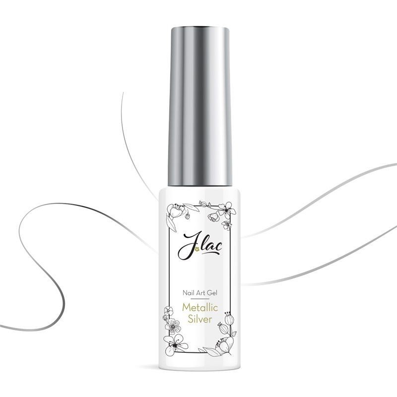 Gel Polish Liner Metallic Silver 7,5ml J.lac, Ozel Beauty Pro